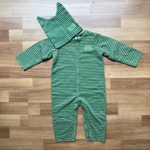 Naartjie baby 3-6 month snap romper and hat